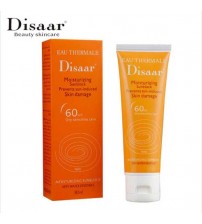 DISAARR SPF 60 Plus Moistening Sunblock Sunscreen Cream For Dry Sensitive Skin 80ml